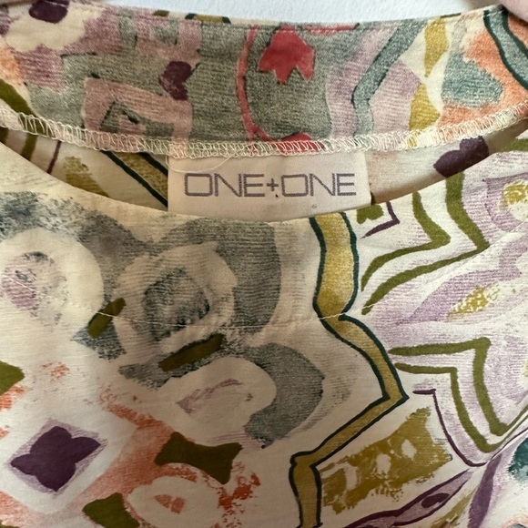 Vintage Top Floral Paisley Design Hippie Boho Festival Multicoloured Long Sleeve - Picture 9 of 14